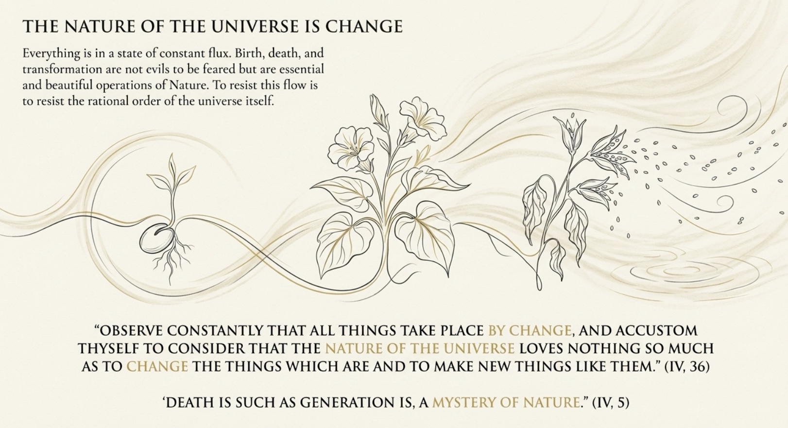 Slide: The Nature of the Universe is Change
